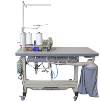 NT-8600T-03H-04-D-7/P-B Full automatic Baby 4 threads Overlock sewing machine with folder overlap material