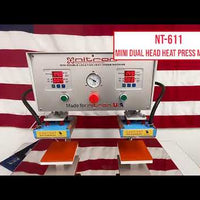 NT-611 DUAL HEAD HEAT TRANSFER MACHINE