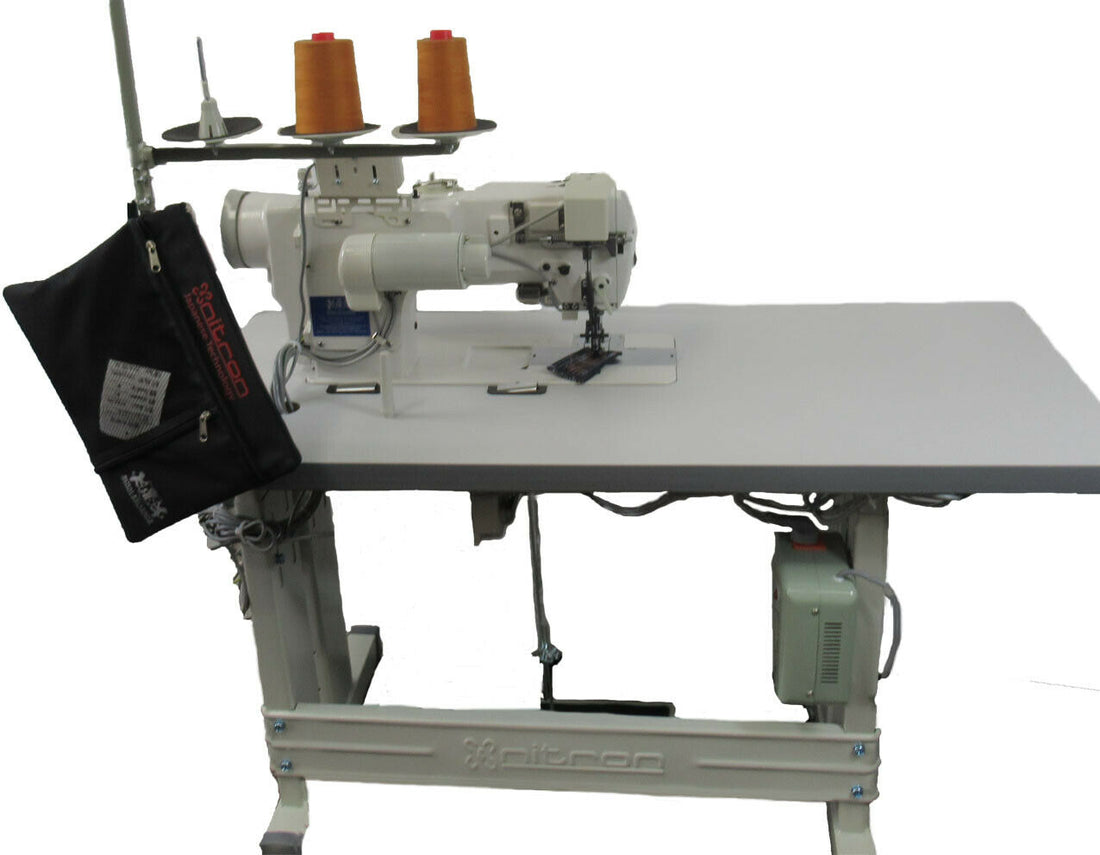 NT-8752 MÁQUINA DE COSER AUTOMÁTICA DE DOBLE AGUJA CON BARRA DIVIDIDA 